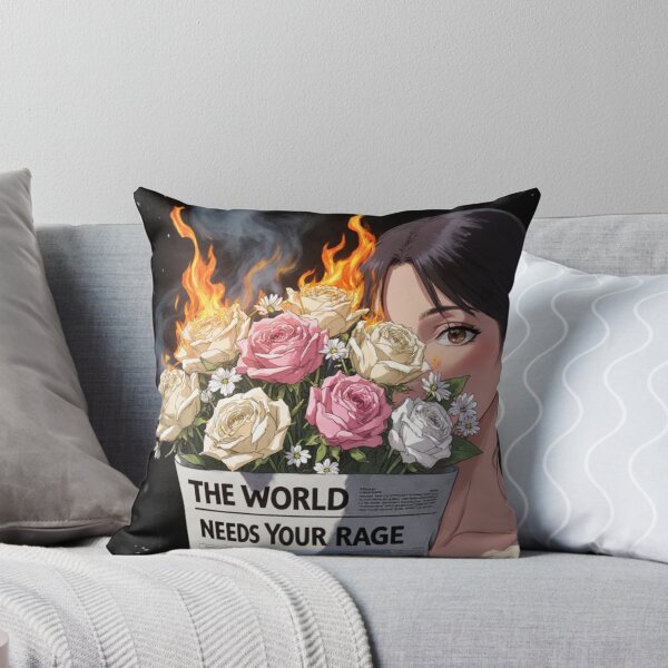 Item preview, The World Needs Your Rage designed and sold by Blom & Co..