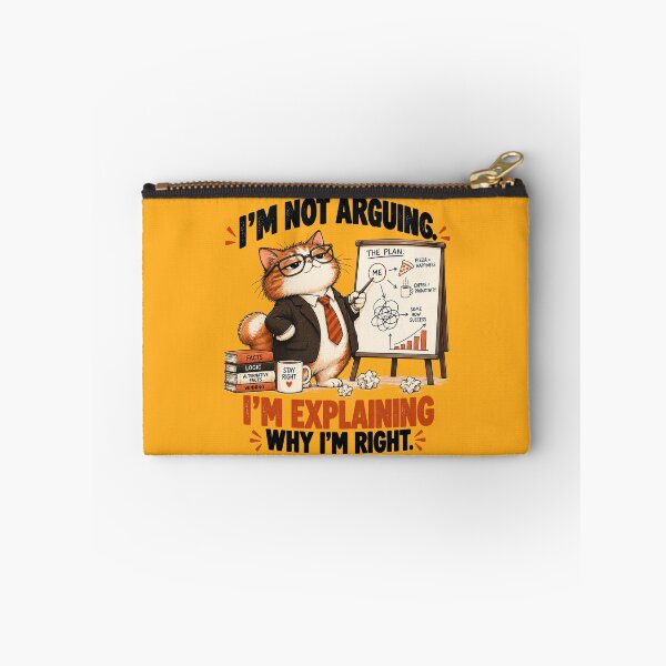 Item preview, I’m Not Arguing. I’m Explaining Why I’m Right. – Funny Cat designed and sold by Furflix.