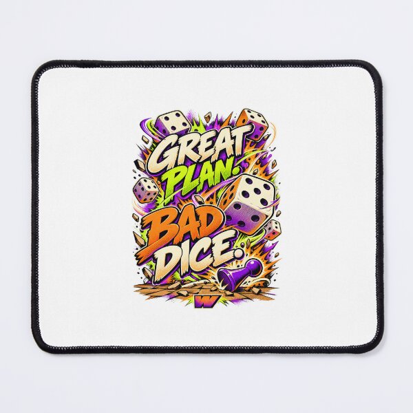 Item preview, Great Plan, Bad Dice designed and sold by eWproject.