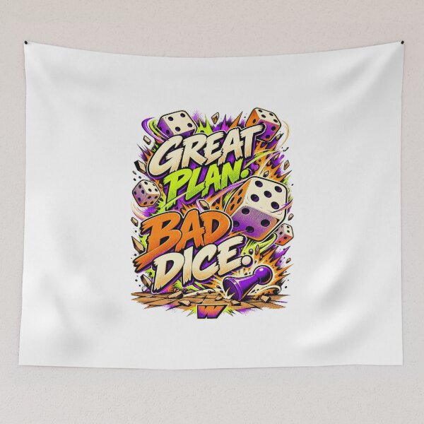 Item preview, Great Plan, Bad Dice designed and sold by eWproject.