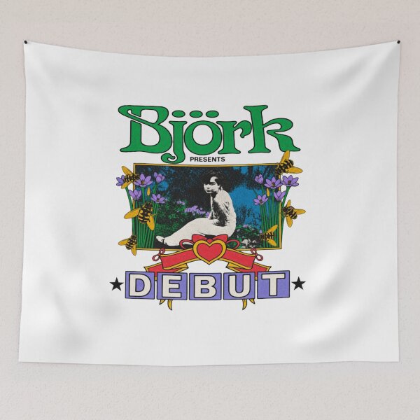 Artikelvorschau, Björk Retro-Stil entworfen und verkauft von WallHelloStore.