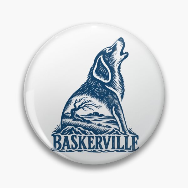 Item preview, Sherlock Holmes: Baskerville Hound Moon Silhouette designed and sold by Fenay Designs.