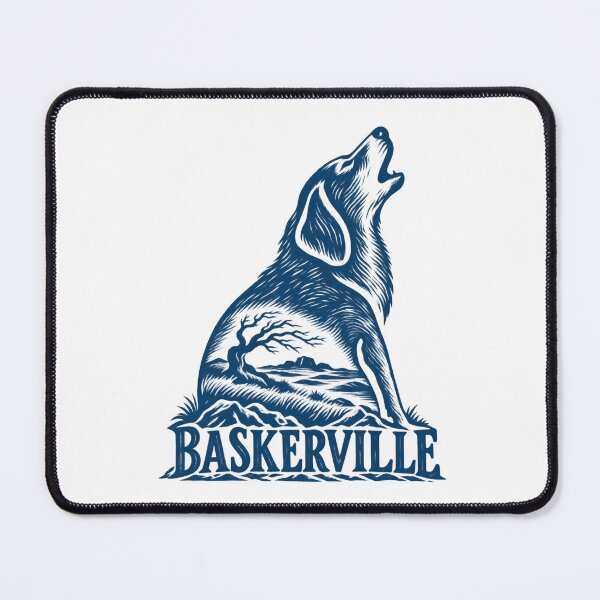 Item preview, Sherlock Holmes: Baskerville Hound Moon Silhouette designed and sold by Fenay Designs.