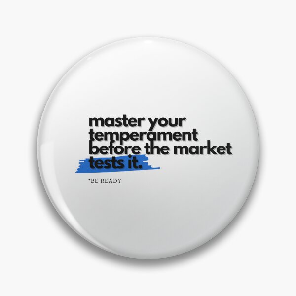 Item preview, Master Your Temperament Before the Market Tests It designed and sold by S4PPHIRE-DES1GN.