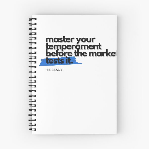 Item preview, Master Your Temperament Before the Market Tests It designed and sold by S4PPHIRE-DES1GN.