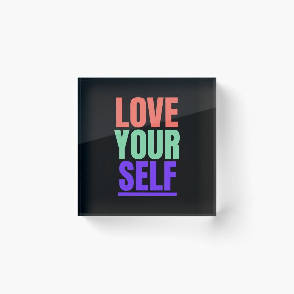 Item preview, Love Yourself Inspirational  designed and sold by Designart68.