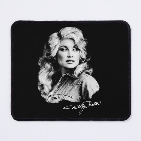 Item preview, Dolly Parton Monochrome Memorial Portrait Design designed and sold by sheelaghgiombe.