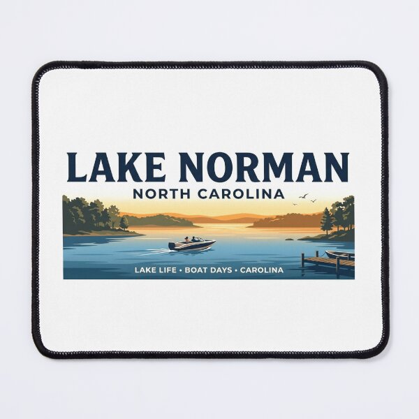Item preview, Lake Norman North Carolina | Lake Life Boating Adventure Design designed and sold by Mathias Yakubu Design.