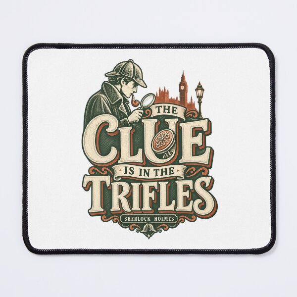 Item preview, Sherlock Holmes: The Clue Is in the Trifles designed and sold by Fenay Designs.