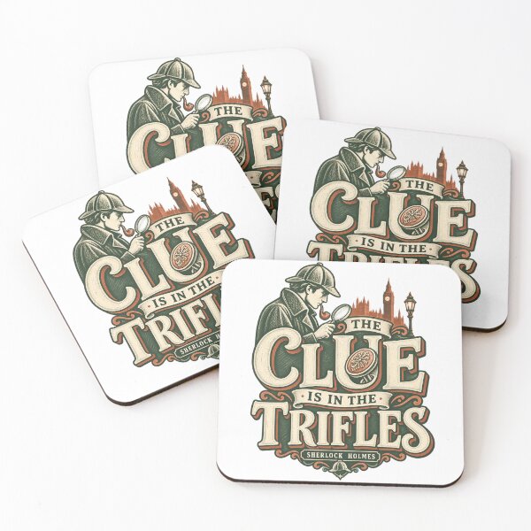 Item preview, Sherlock Holmes: The Clue Is in the Trifles designed and sold by Fenay Designs.