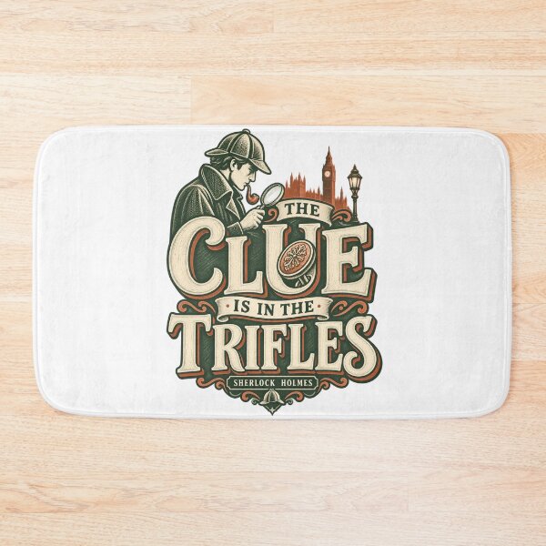 Item preview, Sherlock Holmes: The Clue Is in the Trifles designed and sold by Fenay Designs.