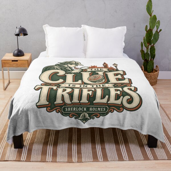 Item preview, Sherlock Holmes: The Clue Is in the Trifles designed and sold by Fenay Designs.