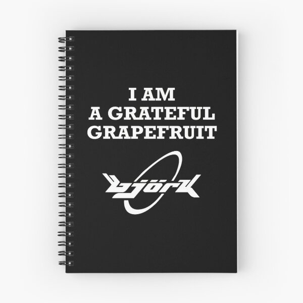 Item preview, Bjork Grateful Grapefruit Quotes designed and sold by WallHelloStore.