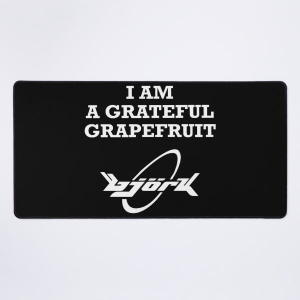 Item preview, Bjork Grateful Grapefruit Quotes designed and sold by WallHelloStore.