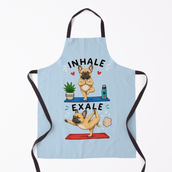 Item preview, French Buldog funny INHALE EXALE  designed and sold by DIGOR shop.