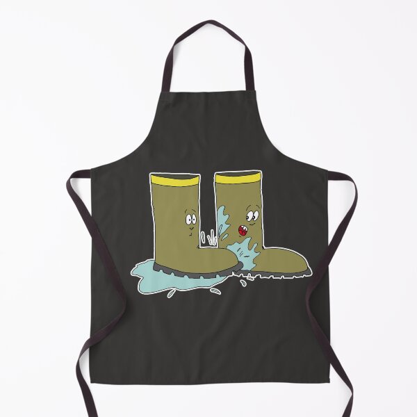 Item preview, Funny Rain Boots Cartoon | Cute Autumn Mud Splashing Meme designed and sold by MyxaART.