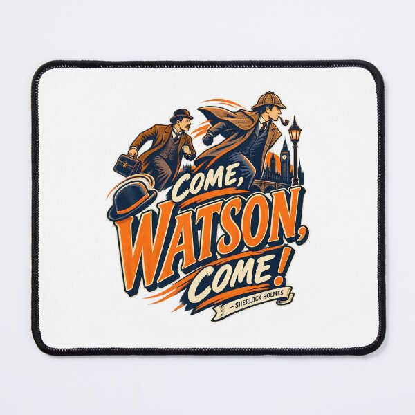 Item preview, Sherlock Holmes: Come, Watson, Come! designed and sold by Fenay Designs.