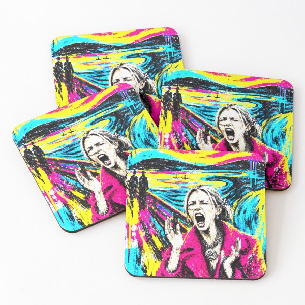 Item preview, My Eyes: The Scream designed and sold by DoctorGeekStore.