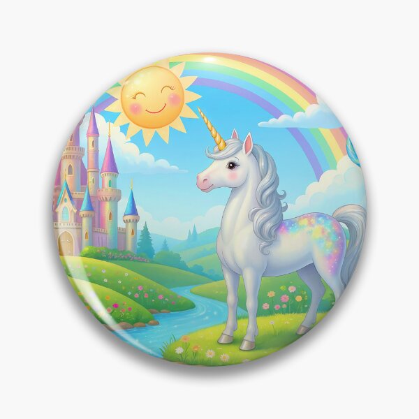 Item preview, Unicorn, rainbow, lollipops, castle designed and sold by Vizz216.