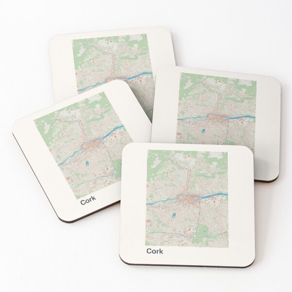 Item preview, Cork Minimalistic Map Art designed and sold by MapsNerd.
