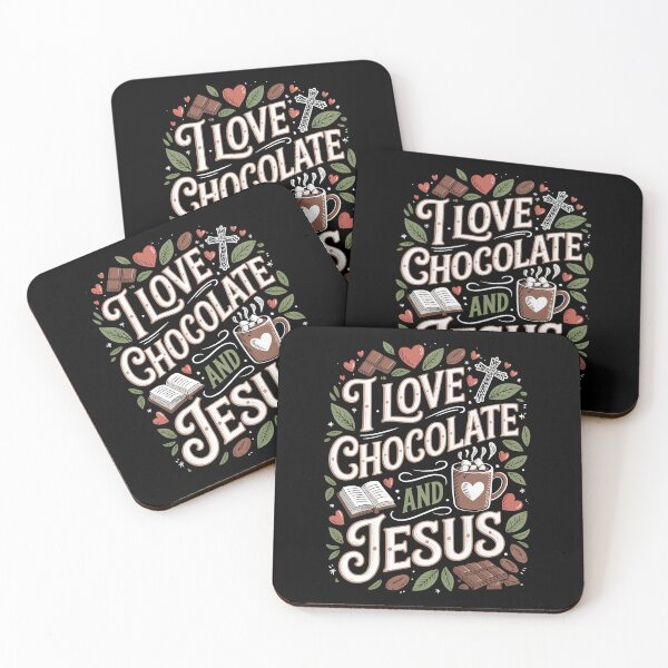 Item preview, I LOVE CHOCOLATE AND JESUS designed and sold by jkrphoto.