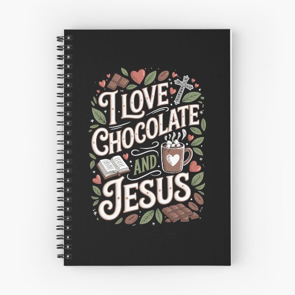 Item preview, I LOVE CHOCOLATE AND JESUS designed and sold by jkrphoto.
