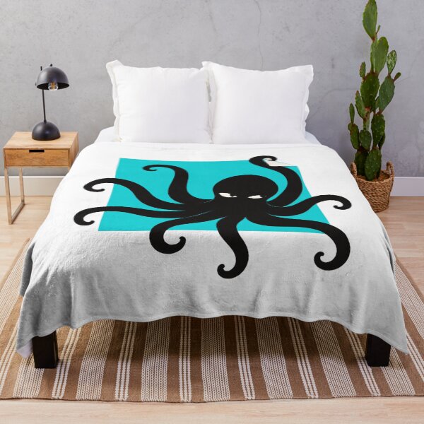 Artikelvorschau, Ein schelmischer Oktopus, der den Rahmen abzieht entworfen und verkauft von Lazenco.