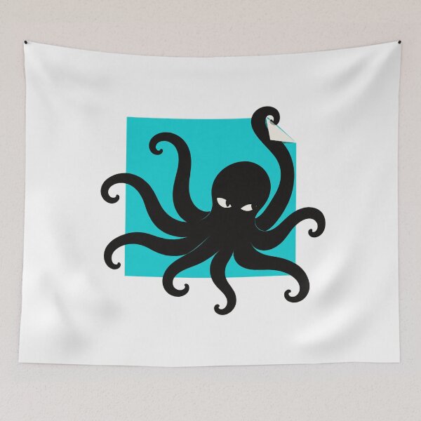 Item preview, Mischievous octopus that peels the frame off designed and sold by Lazenco.