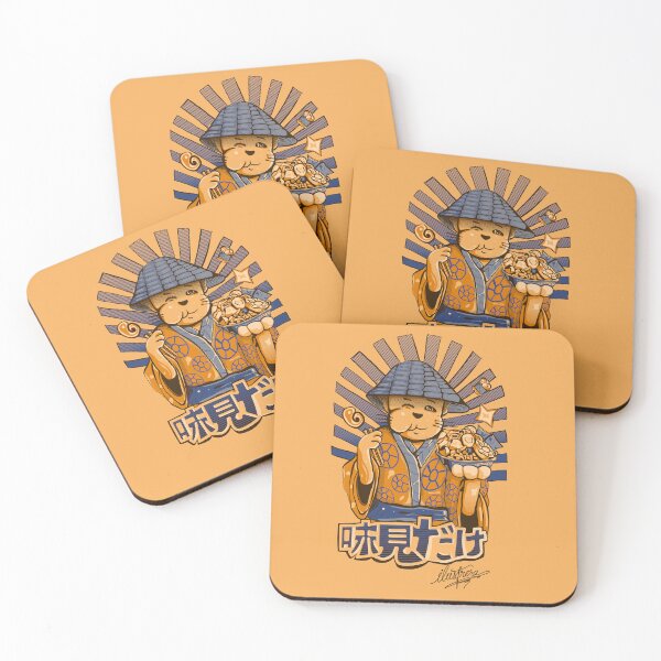 Item preview, Japanese Cat Chef Ramen Vintage Halftone Streetwear designed and sold by Ilustrera.