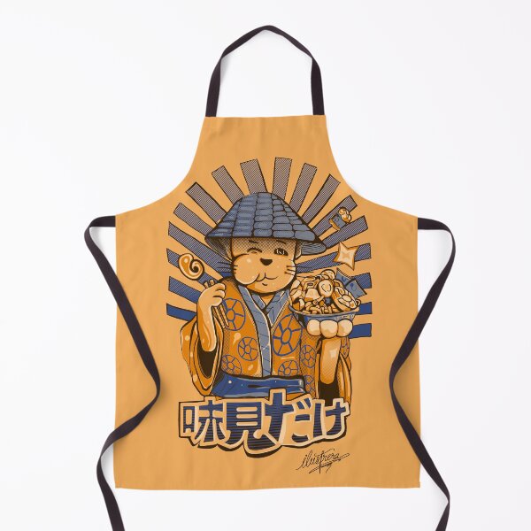 Item preview, Japanese Cat Chef Ramen Vintage Halftone Streetwear designed and sold by Ilustrera.