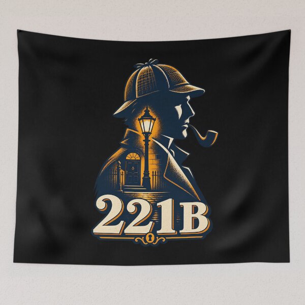 Item preview, Sherlock Holmes at 221B by Lamplight designed and sold by Fenay Designs.