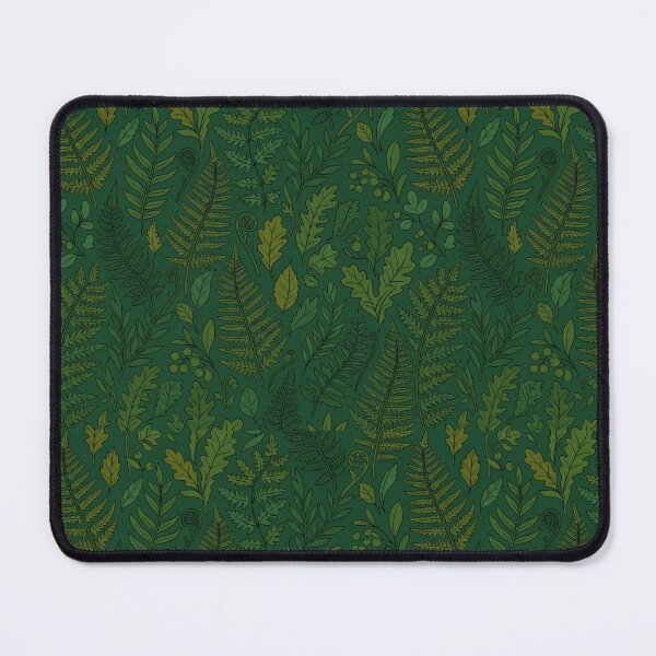 Item preview, Woodland Fern Forest Botanical Pattern designed and sold by AIG - Andrei Ilie Graphics.