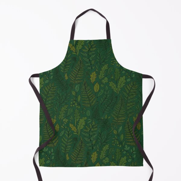Item preview, Woodland Fern Forest Botanical Pattern designed and sold by AIG - Andrei Ilie Graphics.