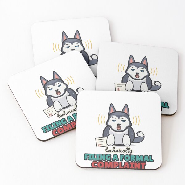 Item preview, Filing a Formal Complaint - Funny Husky designed and sold by BooAndBloomCo.
