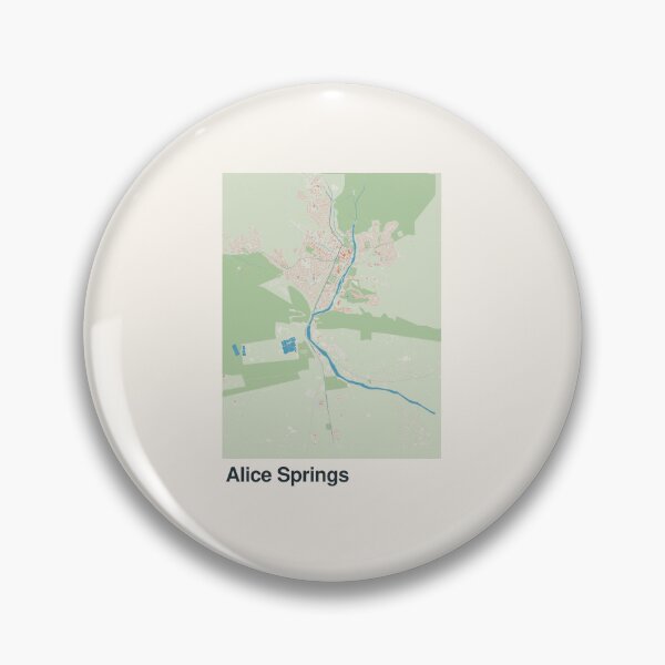 Item preview, Alice Springs Minimalistic Map Art designed and sold by MapsNerd.