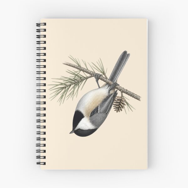 Item preview,  Black-capped Chickadee Vintage Bird Study designed and sold by BloomStudio1.