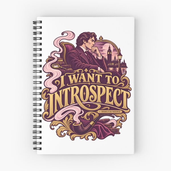 Item preview, Sherlock Holmes: I Want to Introspect designed and sold by Fenay Designs.