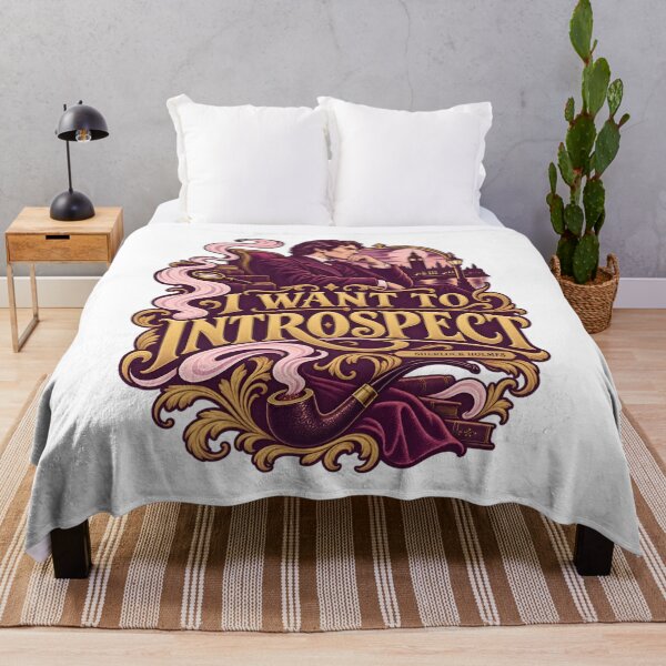 Item preview, Sherlock Holmes: I Want to Introspect designed and sold by Fenay Designs.