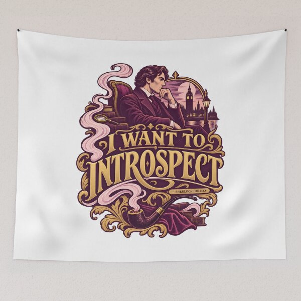 Item preview, Sherlock Holmes: I Want to Introspect designed and sold by Fenay Designs.