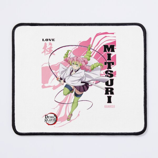 Item preview, Mitsuri Kanroji Love Hashira Anime Fan Art designed and sold by Glow-Paw-Studio.
