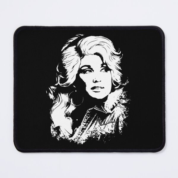 Item preview, Dolly Parton Stencil Memorial Portrait Design designed and sold by sheelaghgiombe.
