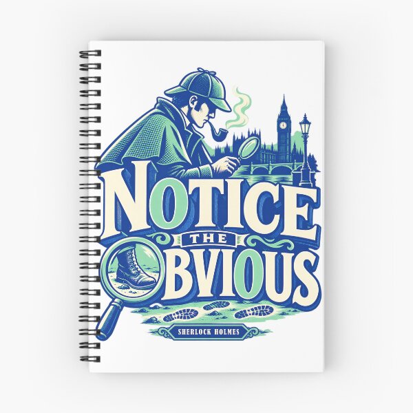 Item preview, Sherlock Holmes: Notice the Obvious designed and sold by Fenay Designs.