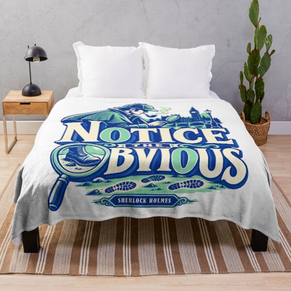 Item preview, Sherlock Holmes: Notice the Obvious designed and sold by Fenay Designs.