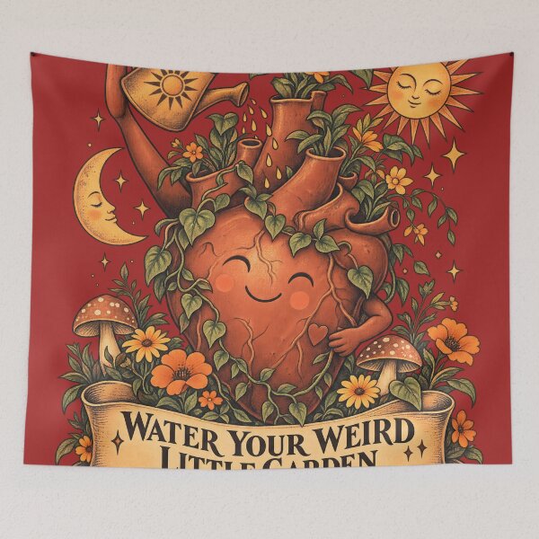 Item preview, Whimsical Heart Plant Pot Garden designed and sold by Artistikastore.