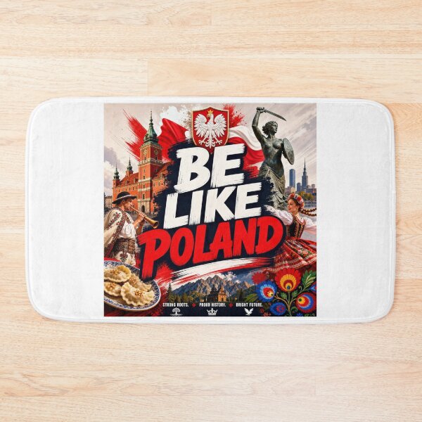 Item preview, Be Like Poland designed and sold by ArtCraftLab.