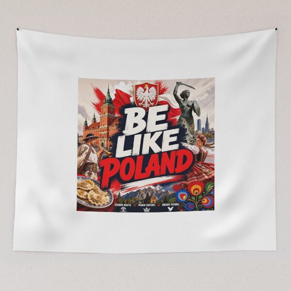 Item preview, Be Like Poland designed and sold by ArtCraftLab.