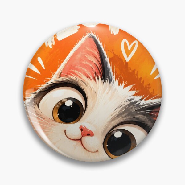 Artikelvorschau, Miau süßes Geschenk für Katzenliebhaber | Lustiges Kawaii-Kätzchen entworfen und verkauft von AbstractAuraArt.