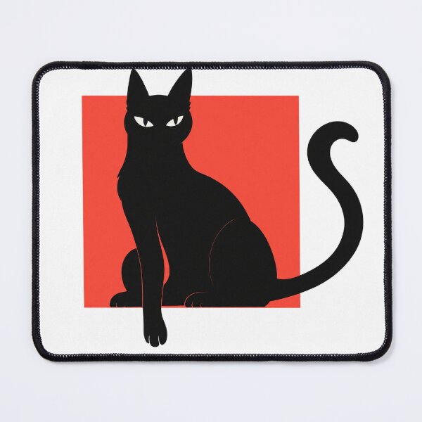 Item preview, Black cat that steps out of the frame designed and sold by Lazenco.
