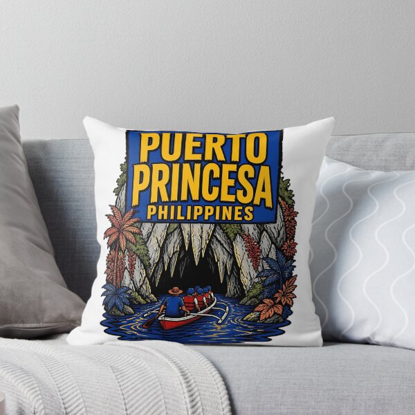 Item preview, Puerto Princesa Philippines Vintage Travel Tourism designed and sold by TravelersGems.