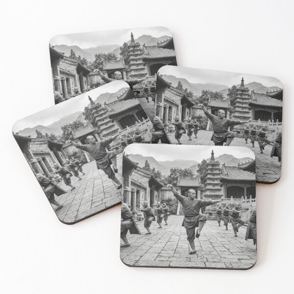 Item preview, Shaolin Monks Practicing Kung Fu Forms designed and sold by Solomon-Ent-144.